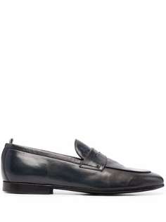 Officine Creative лоферы с миндалевидным носком