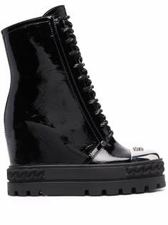 Casadei ботинки на танкетке