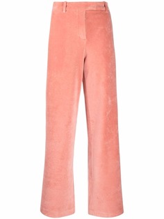 Circolo 1901 расклешенные бархатные брюки