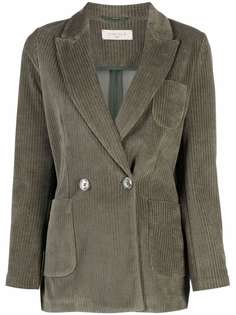 Circolo 1901 двубортный вельветовый пиджак