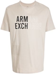 Armani Exchange футболка с логотипом
