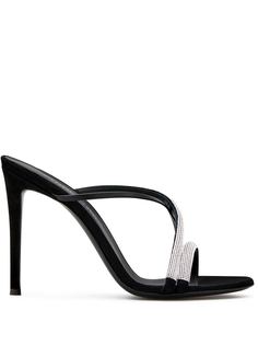 Giuseppe Zanotti босоножки Croisette с кристаллами