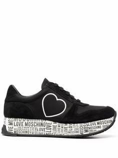 Love Moschino кроссовки с принтом