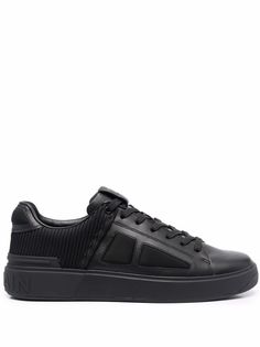Balmain кроссовки B-court со вставками