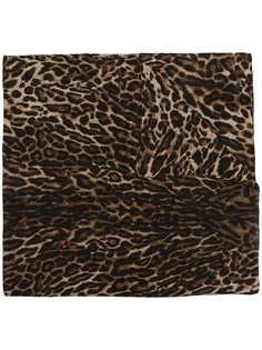 Ralph Lauren Collection кашемировый шарф с леопардовым принтом