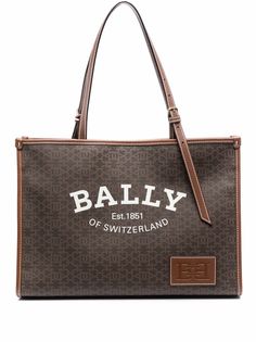 Bally сумка-тоут с логотипом