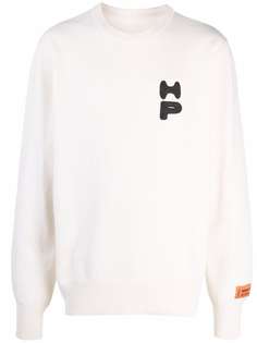 Heron Preston толстовка с круглым вырезом и логотипом
