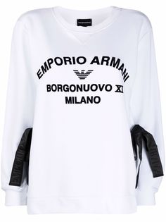 Emporio Armani толстовка с логотипом