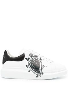 Alexander McQueen кроссовки с графичным принтом