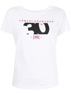 Armani Exchange футболка с логотипом