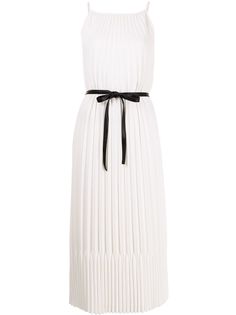 Proenza Schouler White Label плиссированное платье с поясом