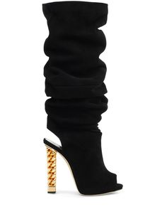 Giuseppe Zanotti сапоги Elinor с вырезами