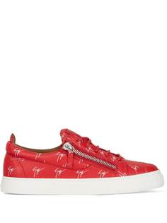 Giuseppe Zanotti кеды Frankie с логотипом