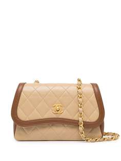 Chanel Pre-Owned стеганая сумка на плечо 1990-х годов