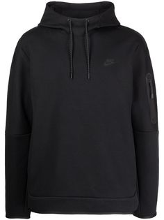 Nike logo-print hoodie
