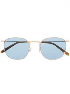 Oliver Peoples солнцезащитные очки с затемненными линзами