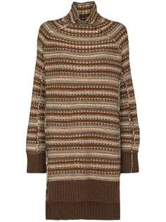 MM6 Maison Margiela джемпер с высоким воротником