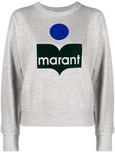 Isabel Marant Étoile толстовка Mobyli с логотипом
