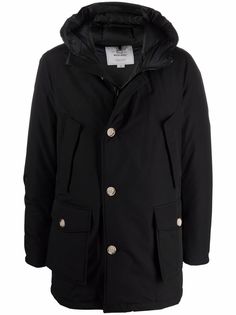 Woolrich пуховик с капюшоном