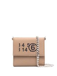 MM6 Maison Margiela клатч с логотипом