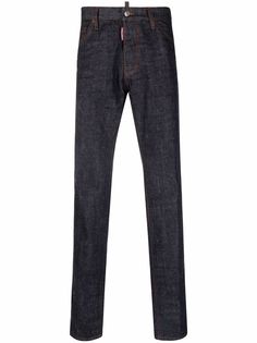 Dsquared2 зауженные джинсы с логотипом