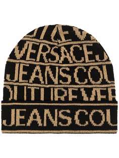 Versace Jeans Couture шапка бини вязки интарсия