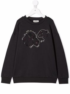 Kenzo Kids толстовка с вышивкой