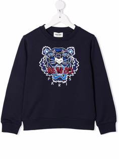 Kenzo Kids толстовка с вышитым логотипом