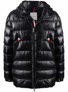 Moncler пуховик с капюшоном