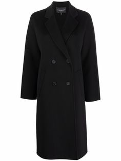 Emporio Armani двубортное пальто