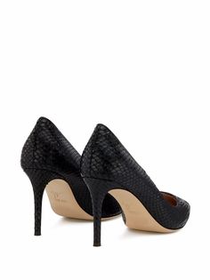 Giuseppe Zanotti туфли-лодочки Carolyne с тиснением под змеиную кожу