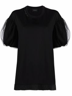Simone Rocha футболка с объемными рукавами