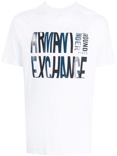 Armani Exchange футболка с логотипом