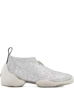 Giuseppe Zanotti кроссовки Glitter Jump на массивной подошве