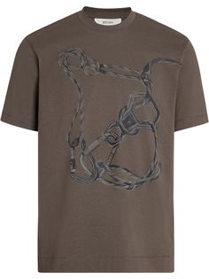 Z Zegna футболка с фотопринтом