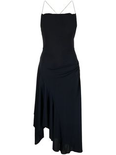 3.1 Phillip Lim ASYMMETRICAL KNIT DRESS W SNAKE CHAIN STRAP