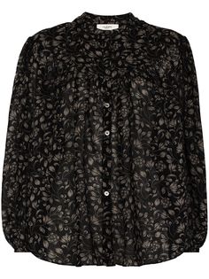 Isabel Marant Étoile IM ETOILE MILEDIA TOP SHRT CN LS FLORL P