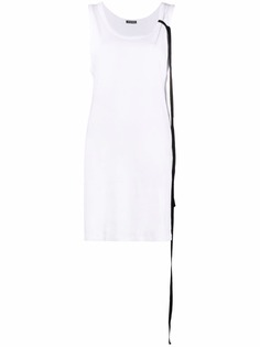 Ann Demeulemeester длинный топ без рукавов
