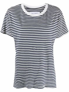 Nili Lotan stripe-print cotton T-Shirt