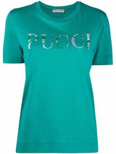 Emilio Pucci футболка с логотипом