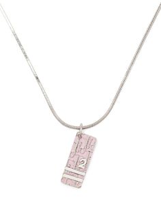 Christian Dior колье pre-owned с подвеской Trotter