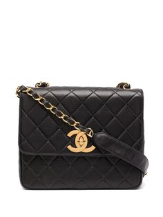 Chanel Pre-Owned стеганая сумка через плечо 1995-1997-го года