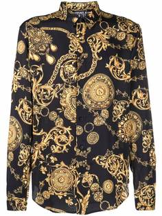 Versace Jeans Couture рубашка Regalia с длинными рукавами и принтом Baroque