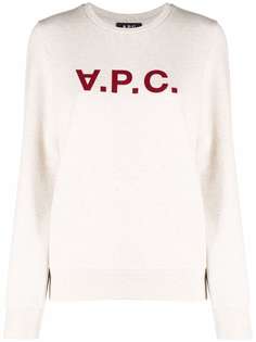 A.P.C. джемпер с логотипом