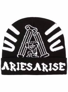Aries шапка бини с логотипом