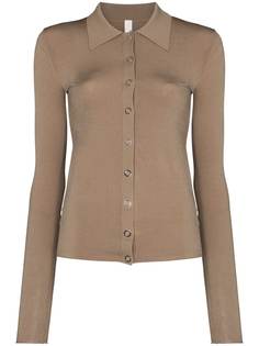Dion Lee buttoned polo-style cardigan