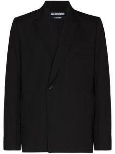 Jacquemus JACQ LA VESTE MOULIN BLZR BLK