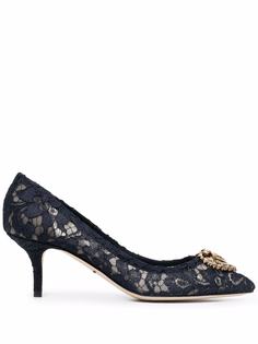 Dolce & Gabbana кружевные туфли-лодочки