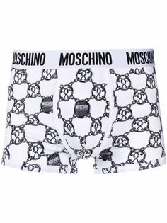 Moschino боксеры Double Question Mark с логотипом
