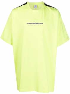 VETEMENTS футболка с логотипом